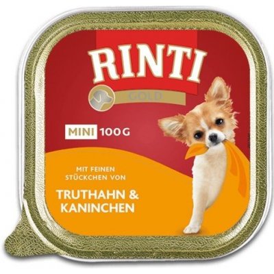Rinti Gold Adult Turkey & Rabbit Mini 100 g – Hledejceny.cz