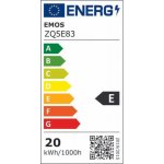 Emos LED žárovka Classic A80 E27 20 W 150 W 2452 lm neutrální bílá – Zboží Dáma