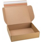 Eobaly.cz Krabice poštovní hnědá 364 x 294 x 76 mm 20 ks – Zboží Živě