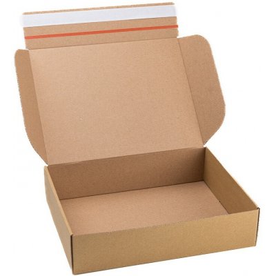 Eobaly.cz Krabice poštovní hnědá 364 x 294 x 76 mm 20 ks – Zboží Živě