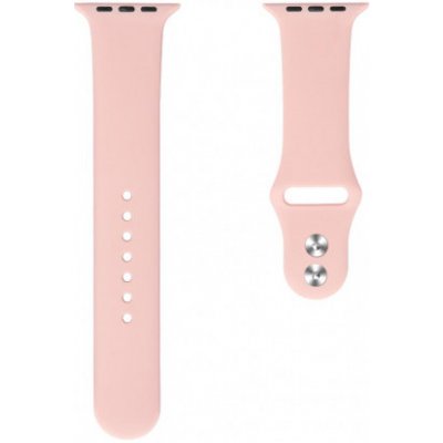 BStrap Soft Silicone Apple Watch 38/40/41mm, Pink Sand SAP008C07 – Zbozi.Blesk.cz