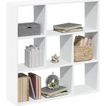 vidaXL Knihovna/dělící stěna bílá 102x29x103,5 cm kompozitní dřevo – Sleviste.cz