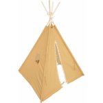 Atmosphera for kids Dětský stan WAPI 120x120x160 cm barva žlutá – Zboží Dáma