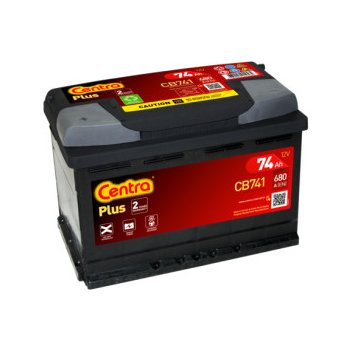 Centra Plus 12V 74Ah 680A CB741