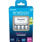 Panasonic Eneloop Charger BQ-CC55 + 4 x R6/AA Eneloop 2000mAh BK-3MCCE K-KJ55MCC40E – Zboží Živě