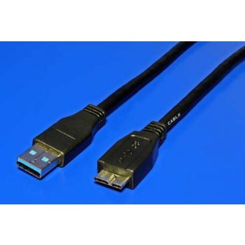 Goobay 93971 USB 3.0 USB A vidlice, USB B micro vidlice, 5m, černý