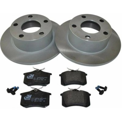 Sada zadní brzdové kotouče + destičky AUDI A6 ŠKODA SUPERB I VW PASSAT – Sleviste.cz