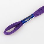 Niťárna Vyšívací příze NORMA / BAVLNKA 4282 temně fialová, jednobarevná, 1,5g/15m – Zboží Dáma
