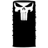 Nákrčník Waragod Värme multifunkční šátek Punisher Skull