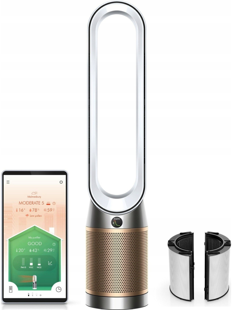 Dyson Purifier Cool Formaldehyde TP09 bílá/zlatá