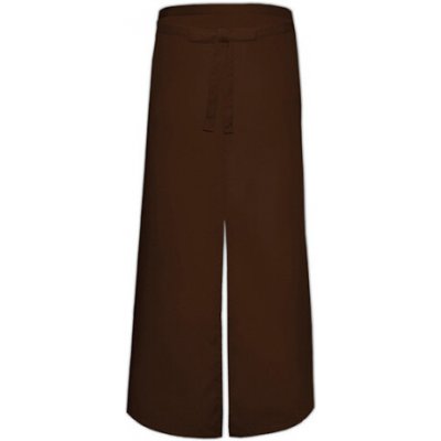 Link Kitchen Wear Bistro zástěra s rozparkem X962 Brown 100x100cm – Hledejceny.cz