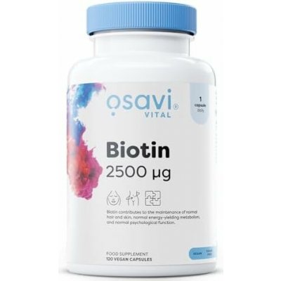 Osavi Biotin 2500mcg 180 vegan kapslí – Hledejceny.cz