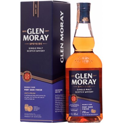 Glen Moray Elgin Classic Port Cask Finish 40% 0,7 l (karton) – Zboží Mobilmania