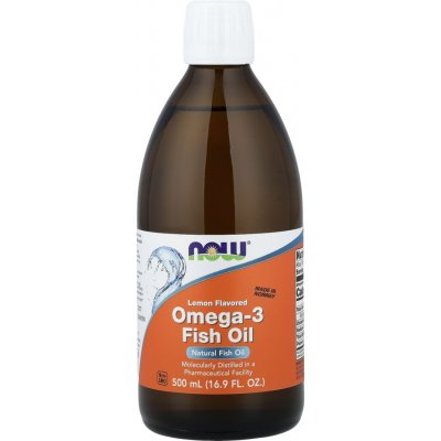 NOW Foods omega 3 rybí olej 500 ml – Hledejceny.cz