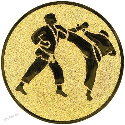 ETROFEJE emblém 25mm 17 karate