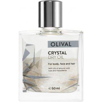 Olival Crystal multifunkční suchý olej se třpytkami na obličej, tělo a vlasy 50 ml