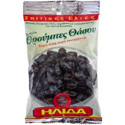 Ilida olivy černé Thassos s peckou ( sušené) 200g