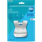 Canpol babies Bryndák voděodolný jednorázový s kapsou 10ks – Zboží Dáma