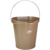 Úklidový kbelík Vikan Hnědý plastový kbelík 12 l