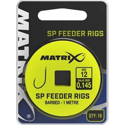 Matrix Návazec SP Feeder Rigs 1 m vel.14 0,145 mm 10 ks – Hledejceny.cz