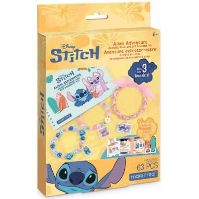 MAKE IT REAL Aktivní sešit výroba náramků kreativní sada Stitch – Hledejceny.cz