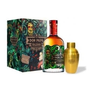 Don Papa Masskara 40% 0,7 l (dárkové balení shaker)