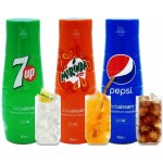 SodaStream Pepsi, Mirinda, 7up 3 x 440 ml – Hledejceny.cz