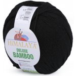 Pletací příze Deluxe Bamboo 100 g Varianta: 9 (29) černá, Balení: 1 ks 52363/130009/244554 – Zboží Dáma