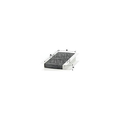 Filtr, vzduch v interiéru MANN-FILTER CUK 22 008-4 – Hledejceny.cz