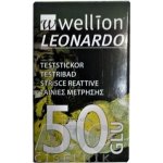 Wellion LEONARDO GLU Proužky testovací 1 balení 50 ks – Zboží Dáma