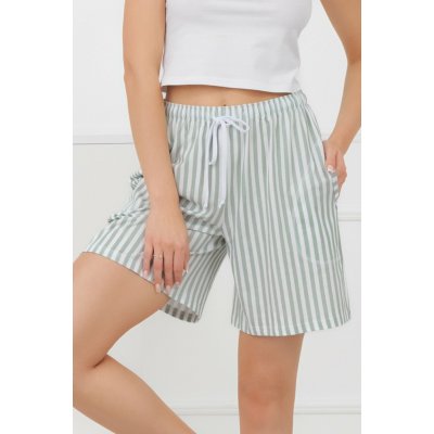 Italian Fashion Pyžamové šortky Faro Zeleno-šedá – Hledejceny.cz