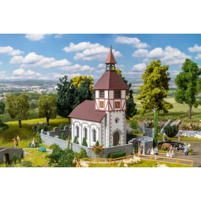 Faller H0 Vesnický kostel s hřbitovem 130679 – Hledejceny.cz