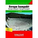 Freytag A Berndt Evropa kompakt atlas 1:1 50is. FaB – Hledejceny.cz