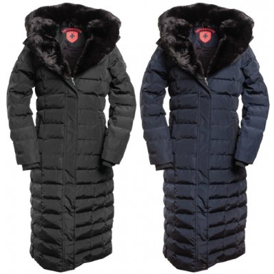 Wellensteyn Bunda Santorin Super Long TiSaAirTec tmavě modrá – Zboží Dáma