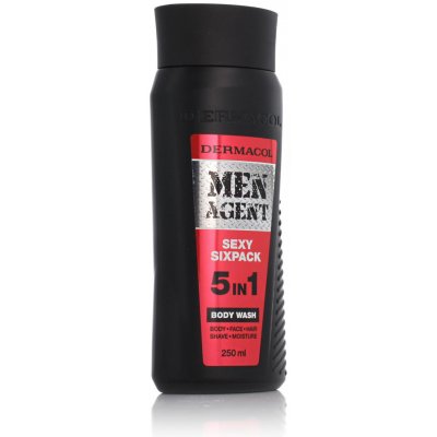 Dermacol Men Agent Sexy Sixpack sprchový gel 5 v 1 250 ml – Zboží Mobilmania