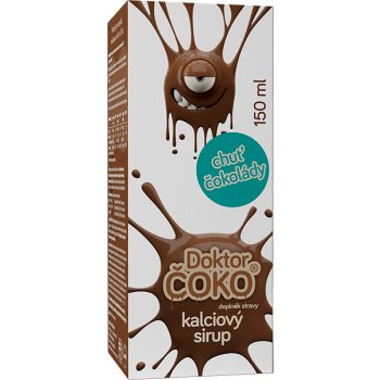 DOKTOR ČOKO Kalciový sirup 150 ml