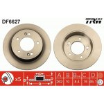 Brzdový kotouč TRW DF6627