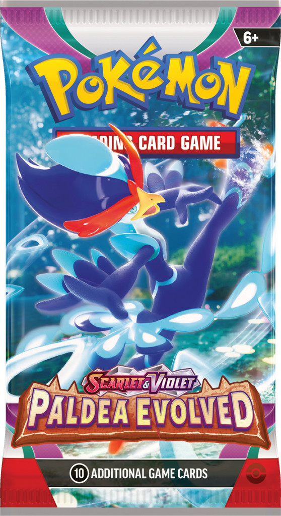 Pokémon TCG Paldea Evolved Booster balíček