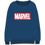 Marvel Mikina přes hlavu modrá – Zboží Dáma