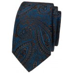 Avantgard Kravata Slim Lux 571-81445 modrá/hnědá – Hledejceny.cz