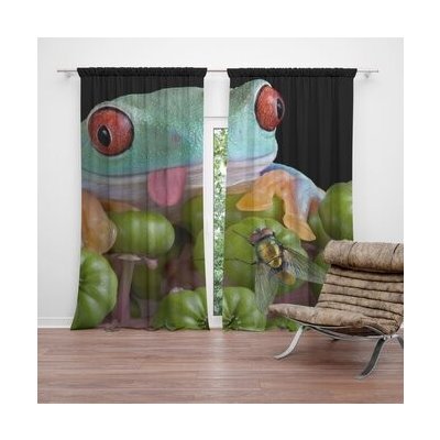 Sablio Závěs Veselá žába: 2ks 140x250cm – Hledejceny.cz