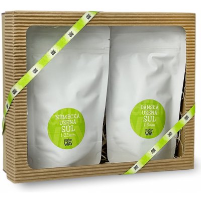 Naturway Smoke trip dárkové balení uzených solí 2 x 100 g – Zboží Dáma