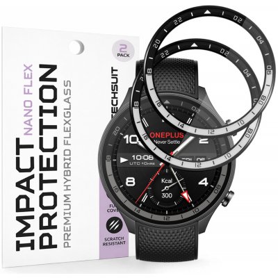 Techsuit Nano Flex (2 pack) OnePlus Watch 2R černá 174544 – Zboží Živě
