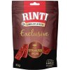 Pamlsek pro psa Rinti Singlefleisch Exclusive Snack, Čisté pštrosí maso 12 × 50 g