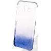 Pouzdro a kryt na mobilní telefon Samsung Samsung Gradation Clear Cover Galaxy J6 Plus modrá EF-AJ610CLEGWW