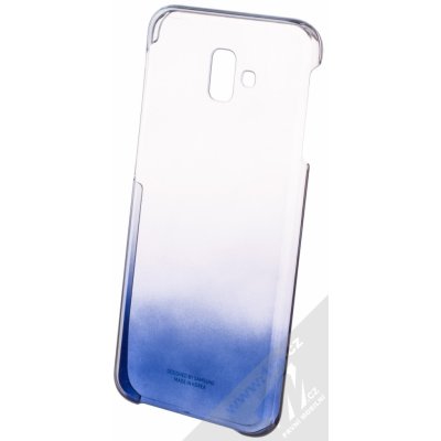 Samsung Gradation Clear Cover Galaxy J6 Plus modrá EF-AJ610CLEGWW