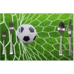 Sablio prostírání Fotbalový míč v bráně 40x30cm – Zboží Mobilmania