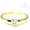 Prsteny Adanito BRR0864G Zlatý se zirkonem