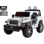 Mamido elektrické autíčko Jeep Wrangler Rubicon 4x4 bílá – Zboží Dáma