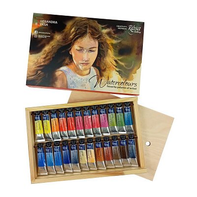 Alexandra Bryksa Sada akvarelových barev Rosa 24ks – Hledejceny.cz